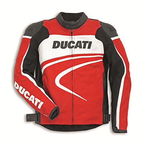 Ducati Dainese Sport C2 Leather Jacket Red 9810302 (52)