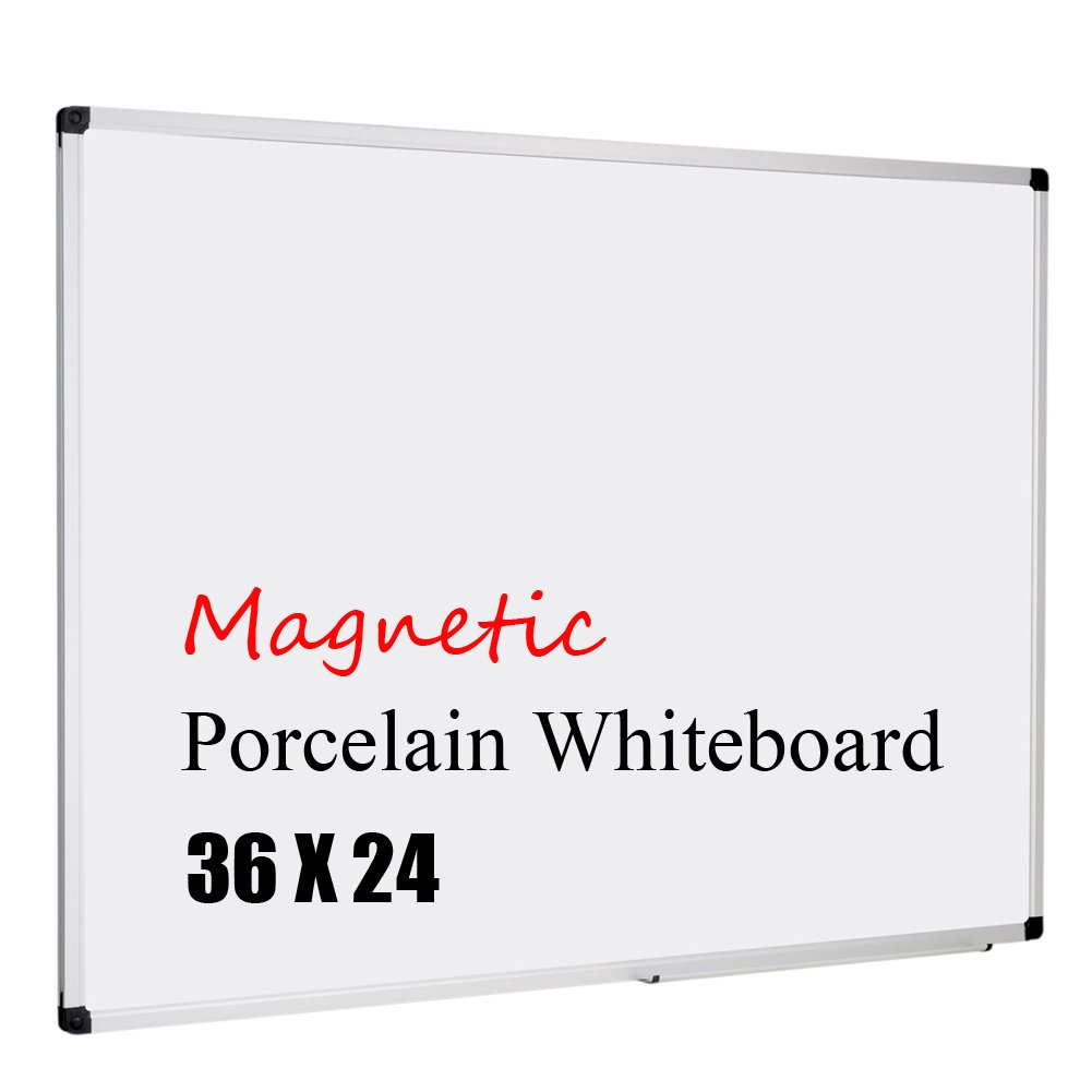Buy XBoard Porcelain Dry Erase Board 36 x 24 Inch, Whiteboard