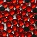 1440pcs Ss10 About 3mm Dmc Iron on Hot Fix Crystal Rhinestones Diamond Gems Wholesale (red)