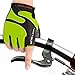 Cycling Gloves Mountain Bike Gloves Half Finger Road Racing Riding Gloves with Light Anti-slip Shock-absorbing Biking Gloves for Men and Women