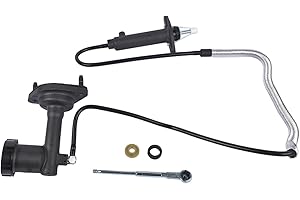 Shkalacar Clutch Slave Master Cylinder Kit Clutch Master and Slave Cylinder Assembly Clutch Hydraulic Release Bearing Kit wit