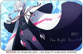 Amazon Com Kado The Right Answer Anime Stylish Playmat Mousepad Amazon Com Kado The Right Answer Anime Stylish Playmat Mousepad