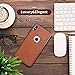 iPhone X Case, iPhone 10 Leather Cover MIRACASE Luxury Stylish Sleeves Ultra Slim & Thin Soft TPU Bumper Anti-Slip Scratch Resistant Shockproof Shell for Men, Brown