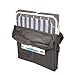 SpaceMaster iBED Cot Size Hideaway Folding Cot Camping Bed with 2 Inch Foam Folding Mattress and Carry Case Under Bed Storage Bag, Black and White