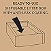 Purina Tidy Cats Direct Disposable Cat Litter Box with LightWeight 24/7 Performance Clumping Cat Litter - 13.5 lb. Box