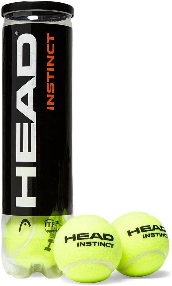 HEAD Instinct Bolas de Tenis (4 Bolas): Amazon.es: Deportes y aire ...