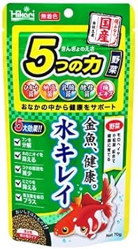 Amazon キョーリン きんぎょのえさ ５つの力 野菜 70g ５つの力 餌 通販