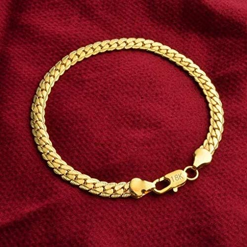 Minimalist Bracelet Gift Meditation Hand Chain Cuban link