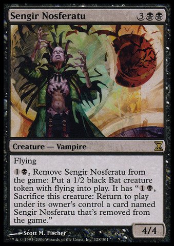 Magic: the Gathering - Sengir Nosferatu - Time Spiral - Foil