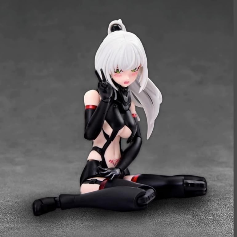 HiPlay Nuke Matrix Plastic Model Kits: Cyber Forest Centaur, Shadow: YeFuNa, Malkina, Mecha Musume, Anime Style Collectible Female Action Figures (YeFuNa Malkina)
