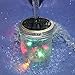 Mason Jar Lights Wide Mouth,Outdoor Solar Powered Lights Sliver Lid Multi-colored Solar Fairy Light String Light Flashing Light,2 Pack 10 LED Party Wedding Christmas Garden Home Patio Path Tree Decor