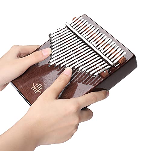 Kalimba Thumb Piano 21 Keys, Portable Mbira Finger Piano Gifts For Kids