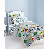 Dream Factory Space Rocket Ultra Soft Microfiber Comforter Set, Multi-Colored, Twin
