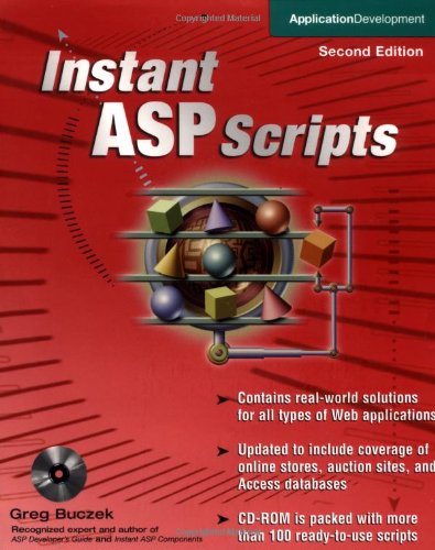 Instant ASP Scripts, 2/e-cover