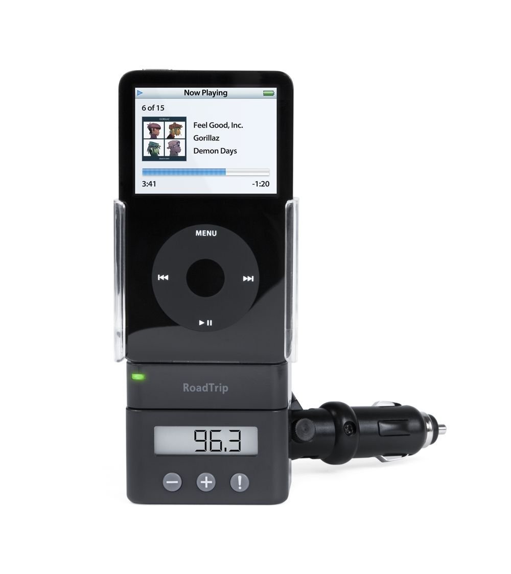 Amazon.com: Griffin RoadTrip FM Transmitter and Car Charger for iPod  (Black): Electronics