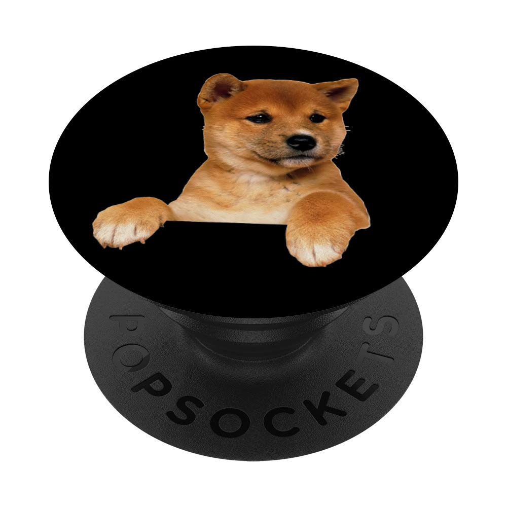Shiba Inu Dog Pet Puppy Pup PopSockets Grip and Stand for Phones and Tablets