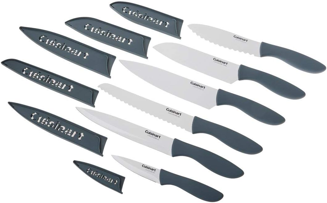 Cuisinart C5512PCERK 12Pc Ceramic Coated Knife Set