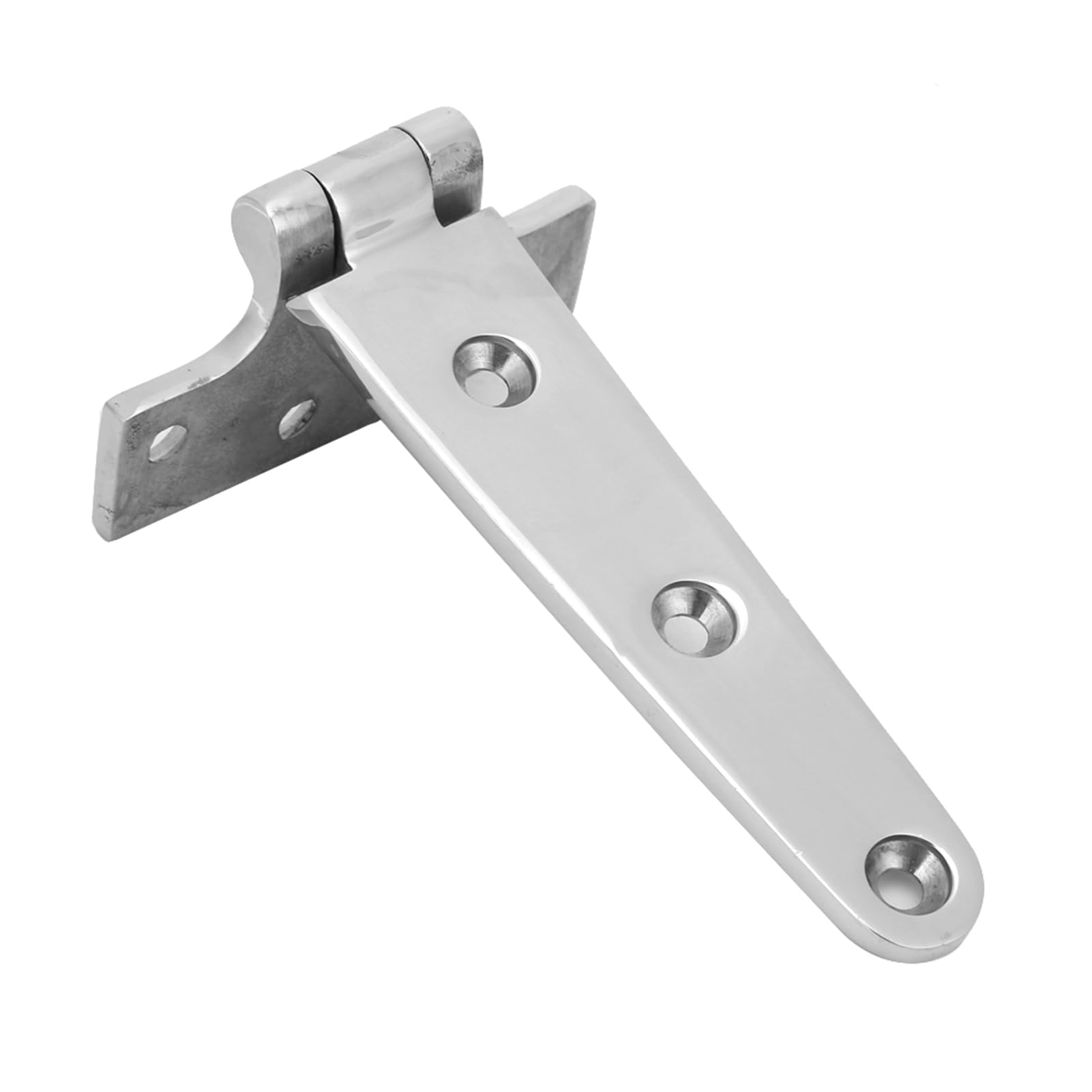 Stainless Steel Heavy Duty T Hinge 151x75x4.5mm for Garden Gate Outdoor Wooden Doors Shed Metal Gate Hinge Hardware