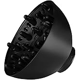 Universal Hair Dryer Diffuser Attachment for Curly Hair,Black Adaptable for Blow Dryers Diffuser Hair Universal for Curly Hair Care Dryer Diffusers Dryers and Styling Tools and Appliances Accessories