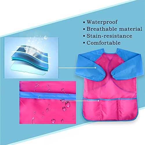 2 KUUQA+Waterproof+Childrens+Pockets+Included
