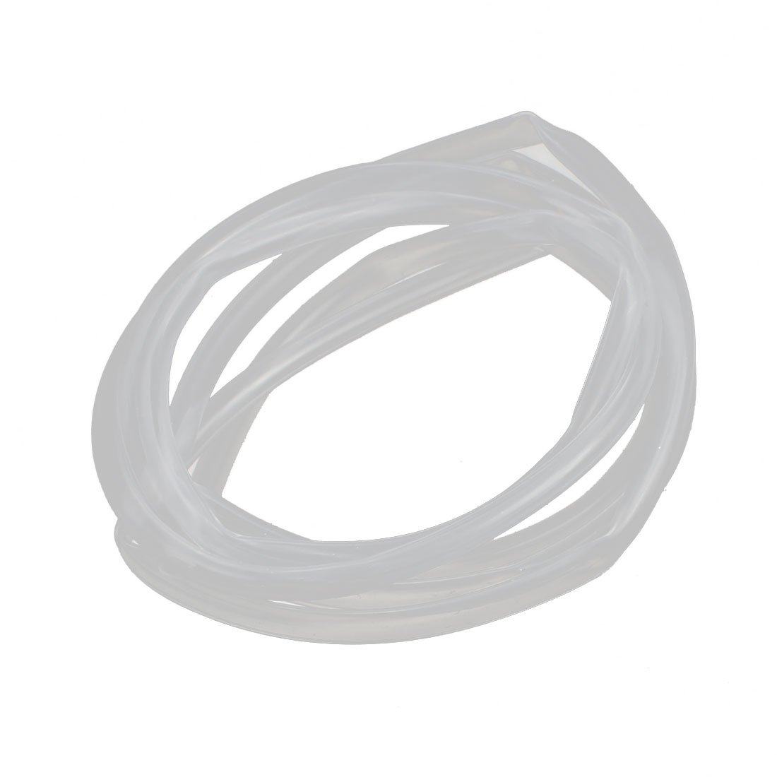 Sourcingmap 3mm x 4mm High Temp Resistant Flexible Clear Silicone Tube Hose Pipe 1M Length
