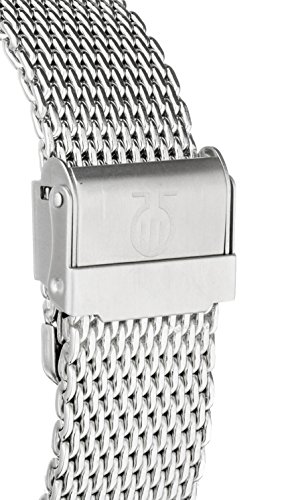 Orphelia Milanese - Reloj de Pulsera analógico para Hombre con Correa de Malla de Acero Inoxidable - Imagen 5