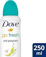 Dove Go Fresh Pear & Aloe Antiperspirant Deodorant Aerosol 250 ml Case of 6 view 4