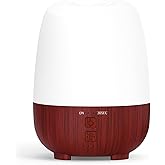 SPLITSKY Cordless Essential Oil Diffuser, 150ml Rechargeable Battery-Operated Quiet Aromatherapy Diffuser with 7-Hour Runtime, 7-Color LED Light & 2 Timer Settings for Bedroom, Living Room, Bathroom