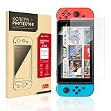 Screen Protector for Nintendo Switch[2-Pack], iVAPO PET protective film for Nintendo Switch Lifetime-Replacement Anti-Fingerprint 0.18mm Ultra-thin HD Filter Film for Nintendo Switch(2017)
