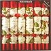 Set of 12 Bows & Berries Christmas Crackers