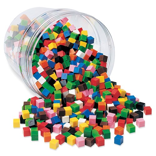 Learning Resources Centimeter Cubes, Set of 1000