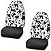 Mickey Mouse Classic Expressions Faces Car Truck SUV Front Universal-Fit Bucket Seat Covers - PAIR