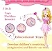 HYH Magic Animal Twist Bracelet 6 PCs Cute Transformable Collectible Twisty Pets Bracelet Children's Pre-Kindergarten Magical Animal Twist Bracelet DIY Toys Set, Birthday Holiday Gifts for Kids,Girls