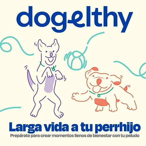 Dogelthy Dog Balm. Balsamo Hidratante para Perros. Balsamo para Perros para Mantiener la Piel, Patas y Nariz Libre de Resequedad. Pet Balm Hecho de Aceite de Coco, Almendra y más de 50g (Tarro)