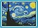 Joy Sunday Cross Stitch Kits Sweing Patterns Starry Night of Van Gogh 11CT Stamped DMC Printed Fabric Cross-Stitch Hand Embroidery Kit 23'' x18''