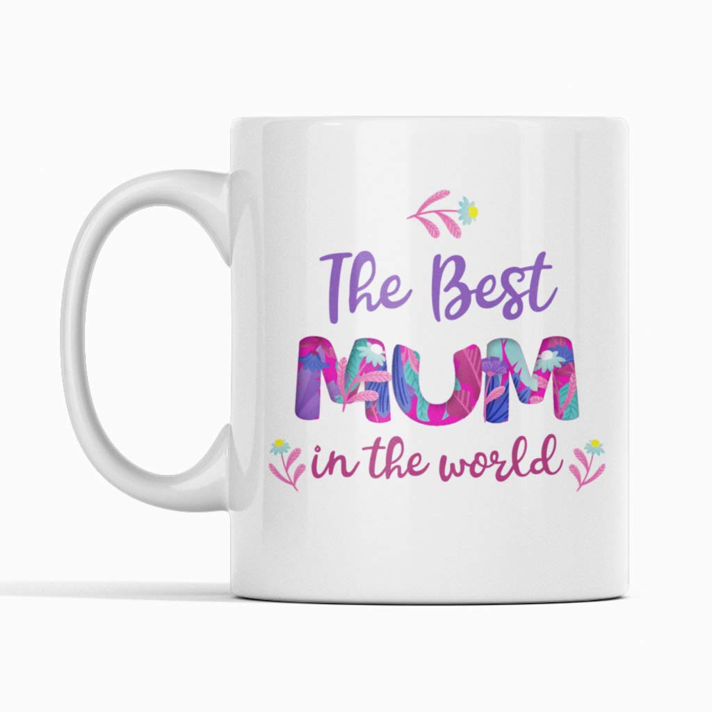 personalisedstore.co.uk The Best Mum in The World Mother’s Day Gift Ceramic 11oz Mug