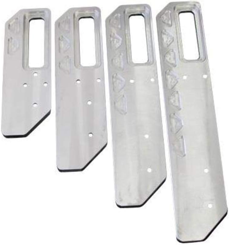 TKI Slide Rail Extensions for 8in. Rear Wheels - Axle Extension Range: 6in. TKI-RE60APC