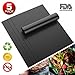LauKingdom BBQ Grill Mats, Grilling Accessories Non-Stick Reusable and Heat Resistant, Set of 5