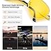 Myiaur Night Vision Glasses, Aviator Night Driving Glasses for Men&Women, Anti Glare Vision Yellow Glasses for Driving