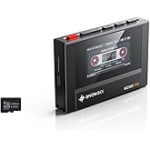 136G MP3 Player with Bluetooth, SnowSky/FiiO Echo MINI Music Player 15Hours Playback, Independent Volume Control with 3.5mm/4.4mm Headphones Outputs, up to 256GB(Black)