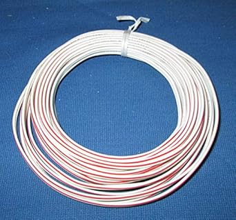 Garage Door Opener 2 Conductor Bell Wire with Staples