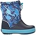 Crocs Crocband LodgePoint Graphic Boot (Toddler/Little Kid), Blue Camo, 1 M US Little Kid