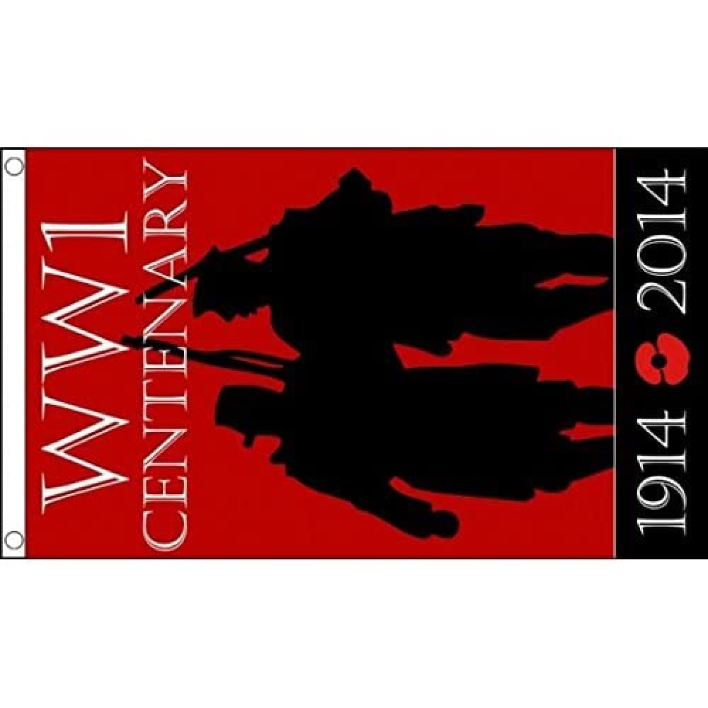AZ FLAG - Ww1 Centenary Flag - 3x5 Ft - 100D Polyester 1St World War Banner with Two Metal Grommets - Fade Resistant - Vivid Colors - 3' x 5' Feet - 150x90 Cm