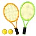 RuiyiF Kids Tennis Racket Set with Ball, Plastic Tennis Racquet for Children Outdoor Toys for Toddlers Age 3-5