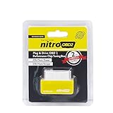 JRTOOL NitroOBD2 Nitro OBD2 Performance Chip Tuning Box for Benzine Petrol Cars Nitroobd2 Plug and Drive More Power Torque for Gasoline