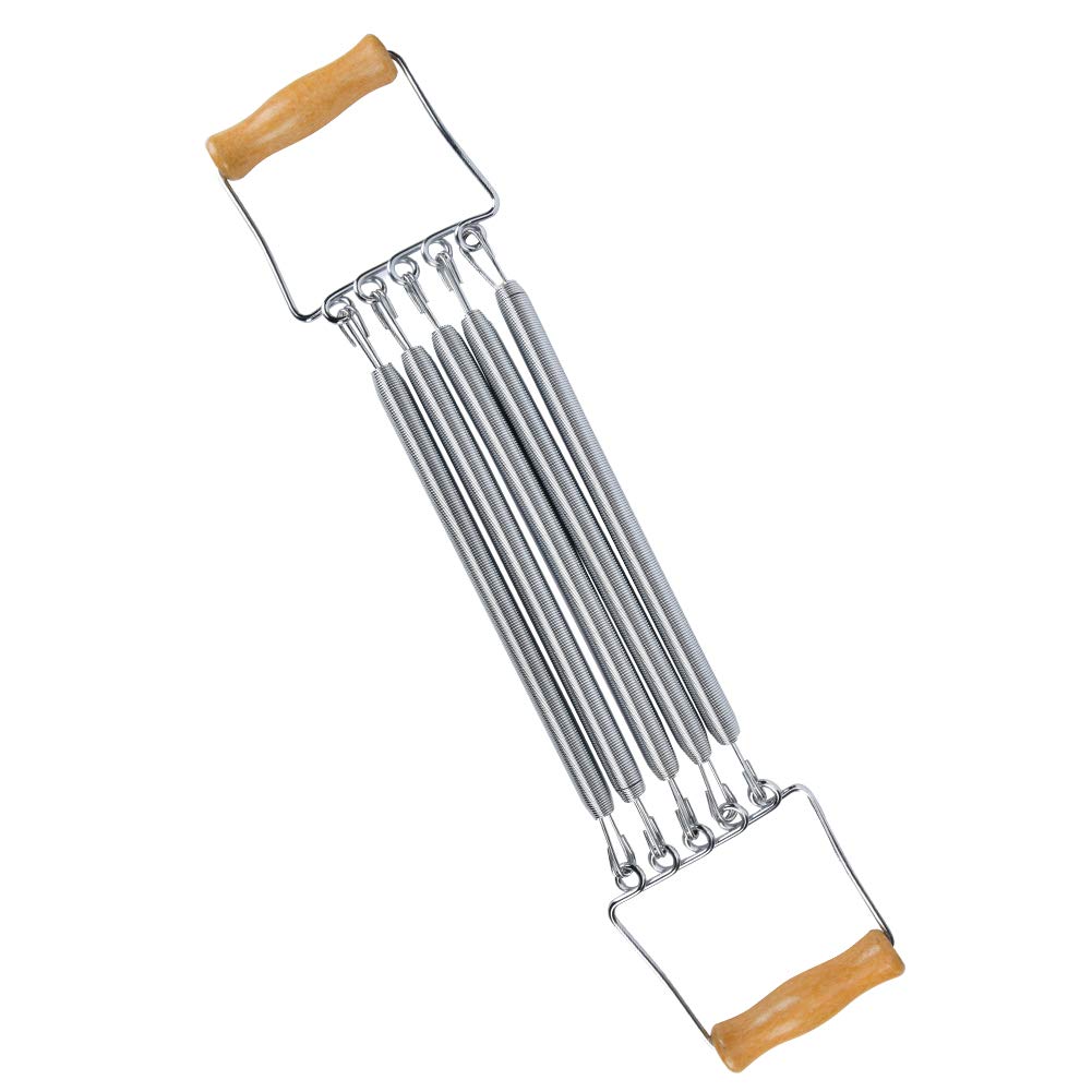 Alomejor Chest Expander,Exercise Resistance Bands Strength Trainer Exercise Muscle Fitness Equipment for Home Gym Muscle Training