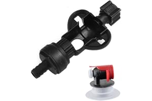 FABULETTA BIB Connector for Boxed Wine Bags, Easy Refill Transfer Adapter with Butterfly Valve, Compatible with VITOP Taps fo