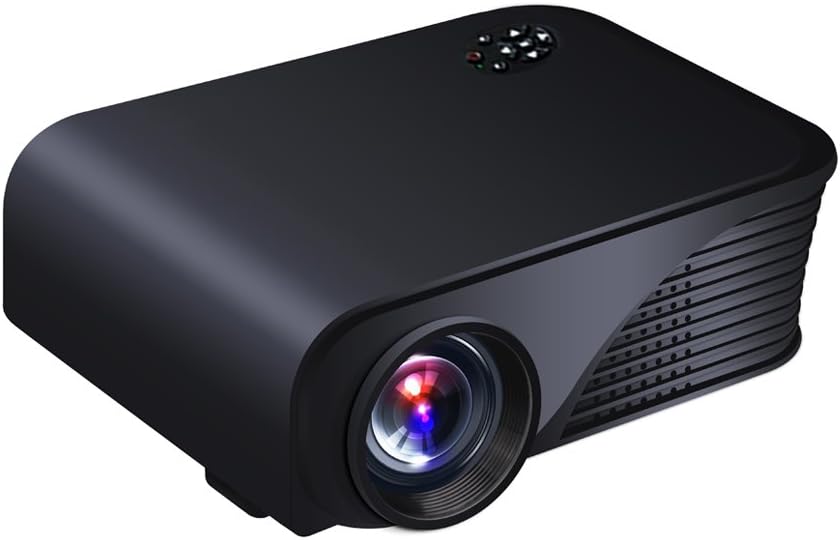 KATAIMUZI 2018Projectors Mini Projectors HD 1080P Portable Video Projector LED Multimedia Home Theater Movie Projector 1500 Lumens LCD Mini Projector with 200 inch Giant Image