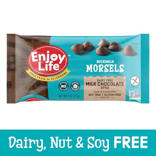 ENJOY LIFE RICEMILK BAKING MORSELS, 9 OZ BAG