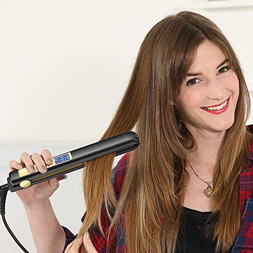 Las Mejores Planchas de Pelo 2022 jonsguide.org Plancha Pelo Profesional de KIPOZI, hasta 230ºC, recubrimiento de titanio, perfecta para...